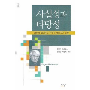 사실성과 타당성: 담론적 법이론과 민주적 법치국가 이론