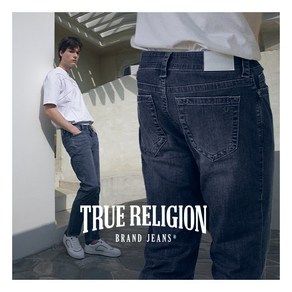 [트루릴리전] TRUE RELIGION 24SS 남성 소브텍 릴렉스 스트레이트 쿨 데님 2종