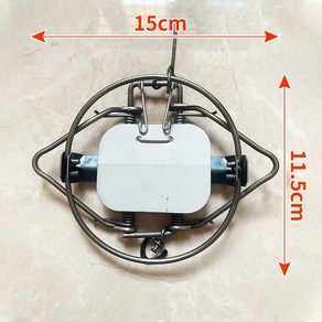 야생동물 퇴치기 멧돼지 고라니 설치류 퇴치기 두더지 쥐 트랩 케이지 여우 인간용, 01 11 CM