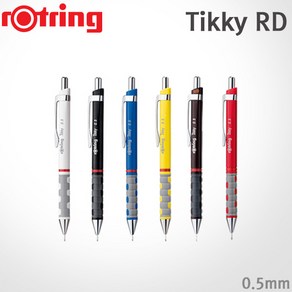 로트링 티키샤프 RD 0.5mm 0.7mm 레이저각인 tikky, 0.5mm 레드, 각인X