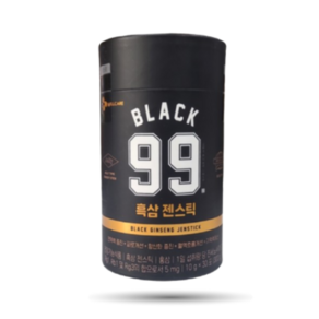 CJ 한뿌리 흑삼 젠스틱 30포 x 3개, 300g, 1개