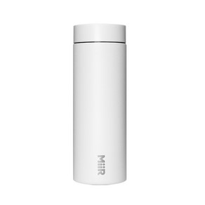 MiiR 미르 360 트래블러 텀블러 16oz(473ml) 12oz(354ml)), 16oz(473ml)-화이트, 473ml