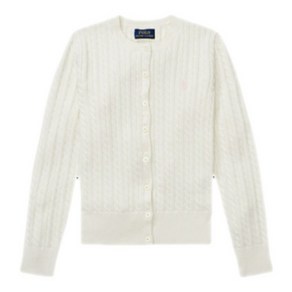 [봄맞이세일/캐나다 발송] 폴로 랄프로렌 걸즈 꽈배기 니트 가디건 Polo Ralph Lauen Gils Cable Knit Cadigan