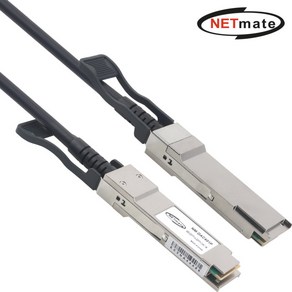 [강원전자] 넷메이트 NM-DAC401P 40G QSFP+ DAC 광 모듈 케이블 1m, 1개