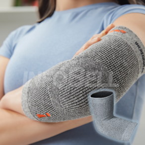 [인포벨]인크레디웨어 팔꿈치 압박밴드 의료기기 INCREDIWEAR ELBOW SLEEVE, 1개