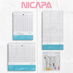 실루엣 카메오 토퍼 실루엣 호환 커팅매트 니카파 NICAPA 12인치 24인치 8인치 포트레이트 cricut