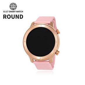 OST [오에스티] [남녀공용 스마트워치] Smat Watch Light Round Pink OTCS120T03PP