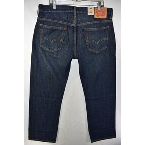 리바이스 569 Loose Staight Blue Jeans Mens Size 34x32