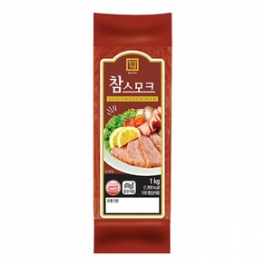 [본사직영/한성기업] 대용량 참스모크 햄S 1kg, 1개