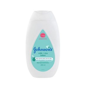 Johnson's Baby Milk + Rice Lotion, 1세트, 200ml