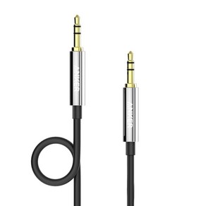 앤커 3.5mm AUX 오디오 케이블 1.2m, BLACK, a7123h11