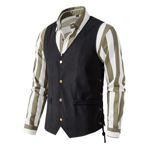 솔리드 남성 정장 베스트 코트 Men's suit vest 인어미남 C15 K352J574