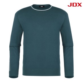 제이디엑스JDX HC06 남성 소매 배색 라운드 풀오버X1SPV4331TQ X1SPV4331 192959421259719