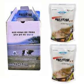 태안자염 갯벌 소금 1kg (500g * 2개)