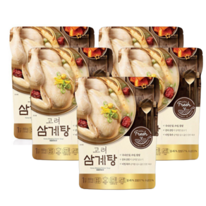 아워홈 고려삼계탕, 800g, 5개