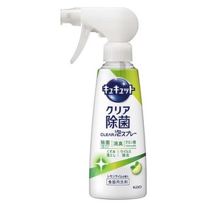 큐큣토 클리어 거품 스프레이 주방세제 레몬 라임향, 1개, 280ml