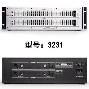 오디오 이퀄라이저 압축 리미터 장비 세그먼트 듀얼, DBX3231, DBX3231