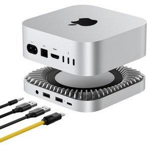 [40Gbps] Mac Mini M4 RayCue USB-C 4-in-1 -NVMe SSD HDMI 4K 60Hz USB-C MicoSD USB-A(40Gbps) Mac Mini
