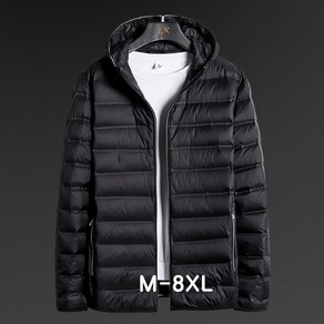 쥬엔리치 남자 빅사이즈 경량 패딩 덕 다운 M-8XL