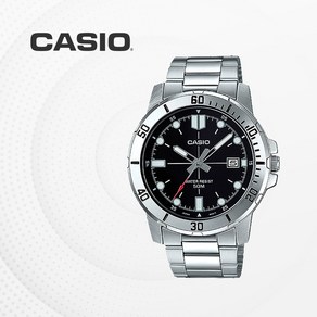 CASIO 카시오 MTP-VD01D-1E 남성시계 심플 메탈 손목시계