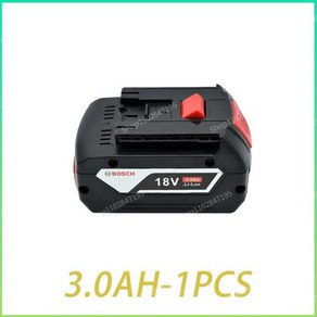 BOSCH 리튬 배터리 팩 충전식 배터리 도구 6.0AH 5.0AH 4.0AH 3.0AH 8V, 1개