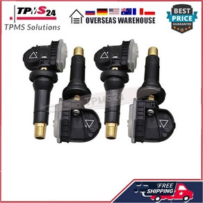 4X Cadillac 차량 Kal TPMS CT6 433Mhz E 압력 Vauxhall L Ampea 13522629 13544442 A Mokka J 13540602 센서, 4 piece, 4개