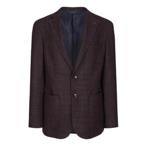 마에스트로 동절 ZEGNA 실크캐시 와인투톤자켓 D212D2