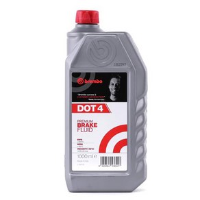 벤츠 브렘보 브레이크 오일 DOT4 브레이크액, 1리터, 1개, 브렘보 브레이크액 오일 DOT4 1000ml