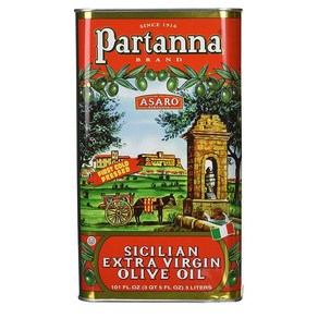 Patanna 엑스트라 버진 올리브유 3L Patanna Exta Vigin Olive Oil 101-Ounce Tin, 1개