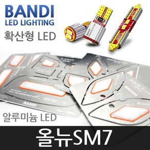 반디 올뉴SM7 알루미늄 확산형 LED 실내등 풀세트, 1개