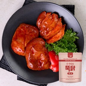 똑똑한식단 THE부드러운 칠리맛 바로먹는 실온 닭가슴살 뚝닭 5팩, 120g, 5개