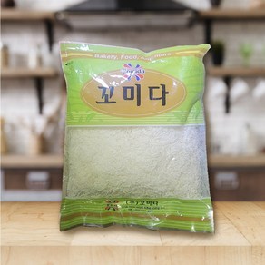 꼬미다 롱 코코넛 400g 건조 코코넛 슬라이스, 1개