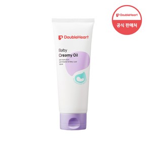 더블하트 베이비 크리미 오일, 150ml, 3개