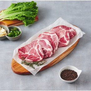 템포크 듀록 흑돼지 목살, 1kg, 1개