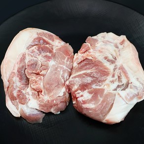 육식대첩 한돈 목덜미살 수육용 꼬들살 꽃살 덜미살 돼지고기 특수부위, 1개, 500g