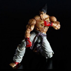 철권 TEKKEN 미시마 카즈야 가라테 관절가동 액션 26cm 피규어 Kazuya Mishima, 1개