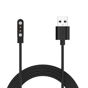 USB 자기 충전 케이블 2PIN 0.6m / 1m 긴 코드 KIESLECT 시계 K10 K11, 1개