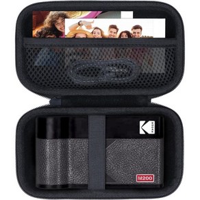 하드케이스 KODAK Mini 2 ERA 4PASS 휴대용 포토프린터 미니샷 2in1 즉석카메라 및 블랙 옐로우케이스 707097, Black Case_Fo Mini 2 Ea