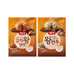 동원 개성 왕만두 1.2kg+개성 김치 1.2kg, 1개, 상세페이지 참조, 상세페이지 참조