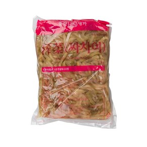 중찬명가 짜사이 1kg