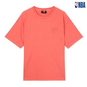 [NBA] 유니 피그먼트 다잉 자수 반팔 티셔츠 (N212TS030P)