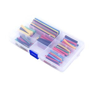 열수축튜브 5가지 색상 세트구성, 164pcs(케이스포장), 1개