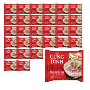 베트남 Cung Dinh Pho 봉지 라면 소고기 68g x 30개