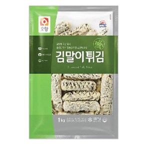 오양 김말이튀김, 10개, 1kg