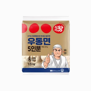 푸디스트 식자재왕 냉동우동면, 1.15kg, 1개