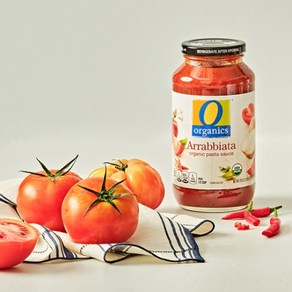 오오가닉 유기농 아라비아타 709g 파스타 스파게티 소스 토마토 퓨레 페이스트 저당 라구 마녀스프 레시피, 1개