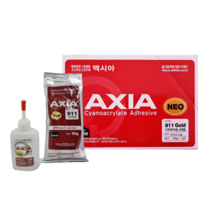 엑시아 911 50g 1박스(20개입) 강력 순간접착제 인조대리석 석재 접착제 본드, 1세트