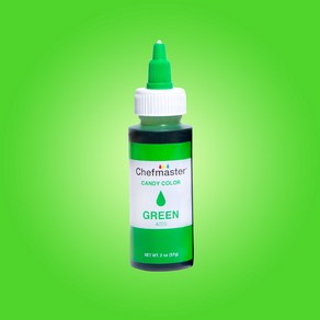 셰프마스터 지용성 액상타입 식용색소 그린, 57g, 1개