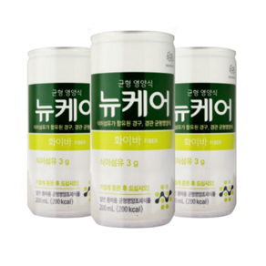 뉴케어 화이바(FIBER) 일반 환자용 균형 영양식 식이섬유가 함유된 경구 경관 균형영양식 60캔, 200ml, 60개