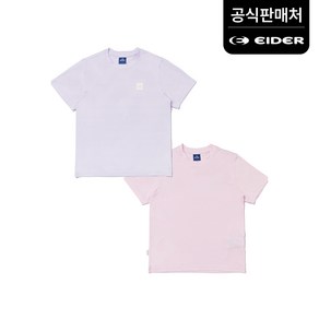 아이더 키즈 POP ON 베이직 2 PACK 반팔 티셔츠 JUM23283P1